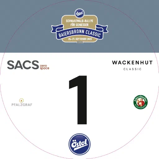 Aufkleber Startnummern BC
